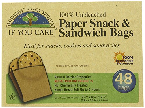 If You Care | Paper Sandwich Bags | 2 X 48 Bags