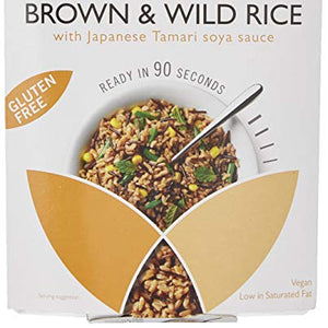 Clearspring Organic Wholefoods Brown and Wild Rice with Tamari, 250g