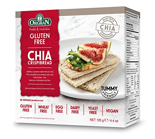 Orgran - Gluten Free Multigrain Crispbread with Chia 125g (6 pack)