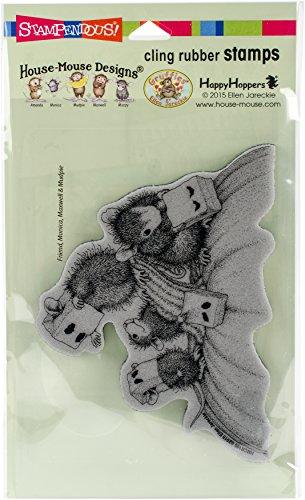 Stampendous HMCR109 Cling Stamp Paper Bag Masks