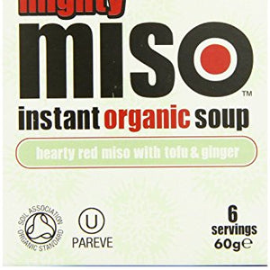 Organic Mighty Miso Soup with Tofu & Ginger