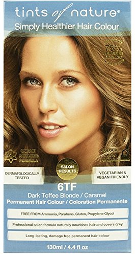 Tints of Nature Organic 6TF Dark Toffee Blonde Permanent Hair Colour 130ml