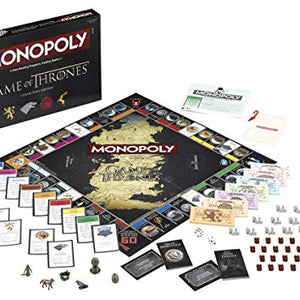 Winning Moves Game of Thrones Monopoly Board Game