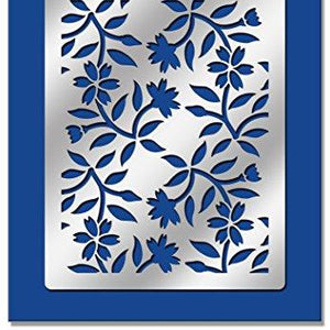 Stampendous DWLG631 Floral Background Dreamweaver Stencil