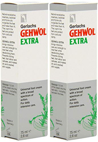 Gehwol Foot Cream Extra 75ml X 2 (Pack of 2)