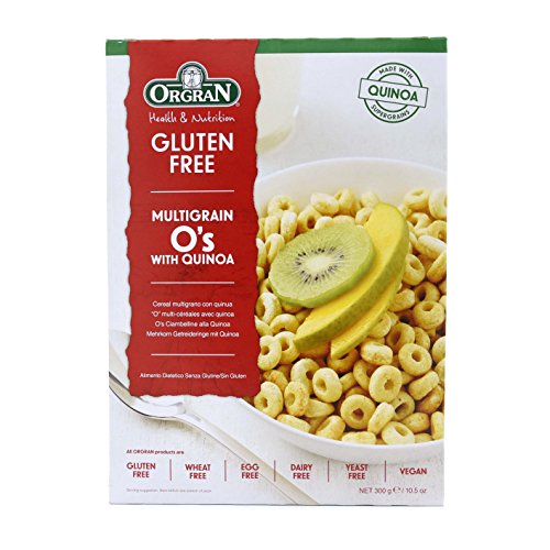 Orgran Free From Multigrain Breakfast Os with Quinoa 300 g (Pack of 3)