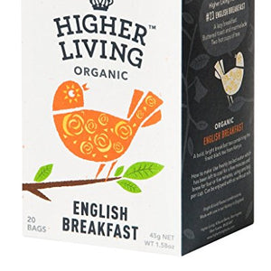 Higher Living English Breakfast 20 Bag