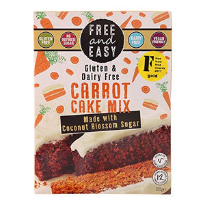 Free and Easy Gluten Carrot Cake Mix, 350 g