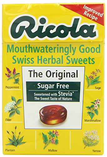 RICOLA Swiss Herbal Sweets - The Original (Stevia) 45g (Pack of 20)