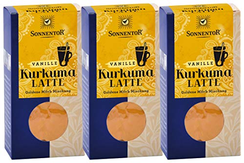 Sonnentor Organic Turmeric Latte Vanilla Golden Milk Box 60 g