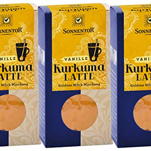 Sonnentor Organic Turmeric Latte Vanilla Golden Milk Box 60 g