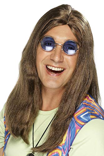 Smiffys Neil Hippy Wig - Brown