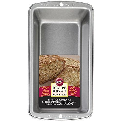 Wilton Recipe Right Medium Bread Loaf Baking Pan - 8 1/2" x 4 1/2"