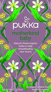 Pukka Herbal Ayurveda Organic Motherkind Baby Herbal Tea 20 Tea Sachets