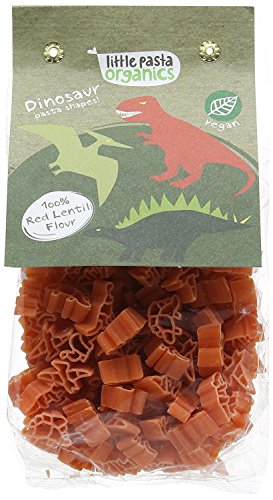 Little Pasta Org Red Lentil Dinosaur Pasta 250g