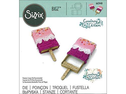 Sizzix Bigz Die, Mini Ice Pop Box by Courtney Chilson, Multicolor