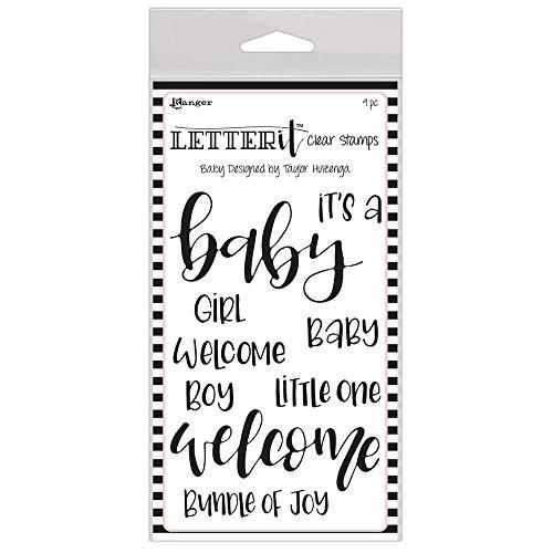 Ranger Baby Letter It Clear Stamp Set 4"X6"