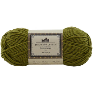Premier Yarns DA4002-03 Downton Abbey Branson Yarn, Lichen Green