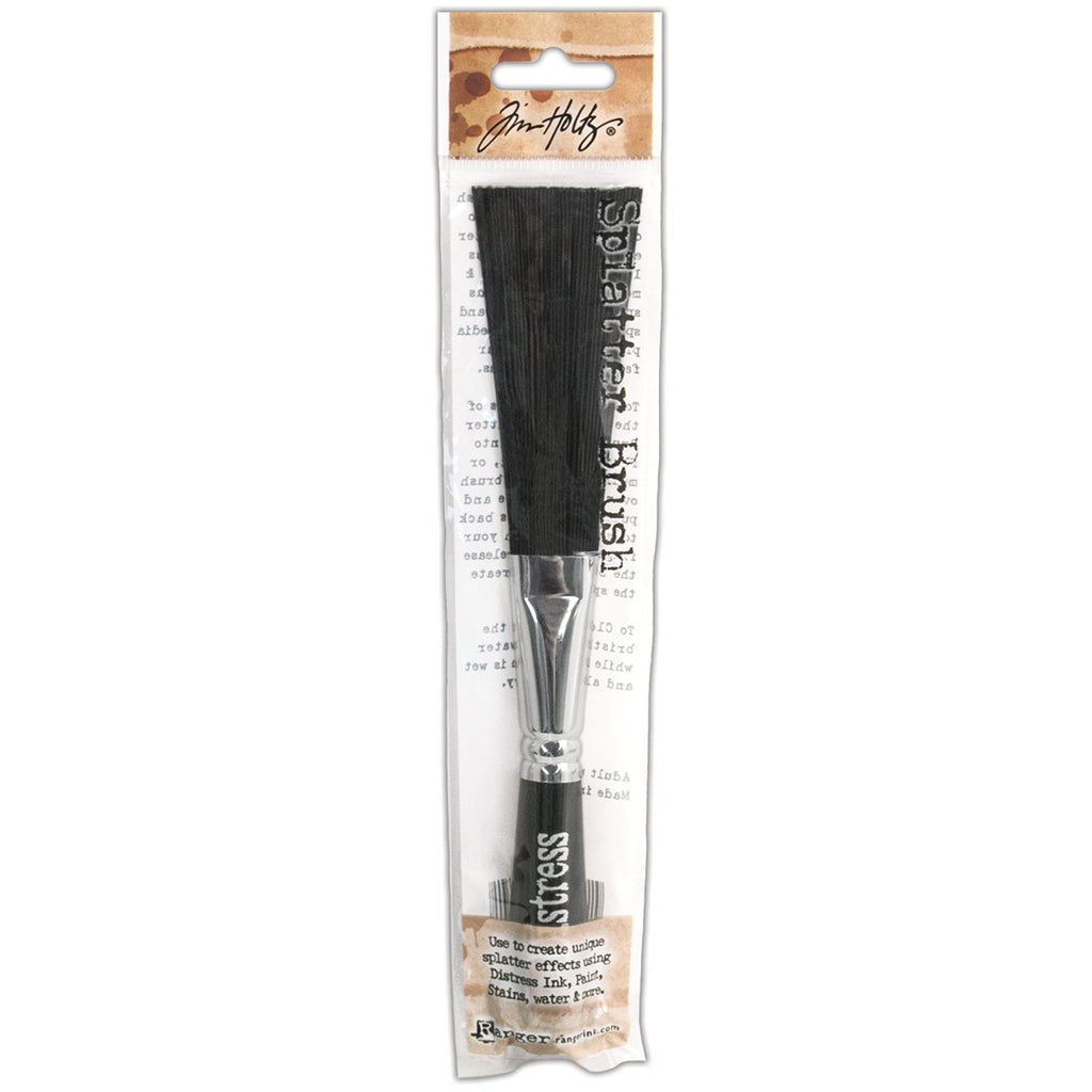 Ranger TDA47841 Tim Holtz Distress Splatter Brush, Black