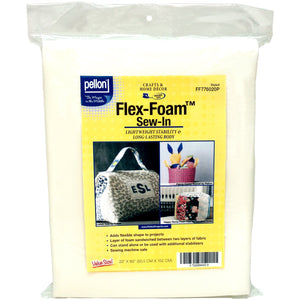 Pellon FF776020P Flex-Foam Sew-In Stabilizer, 20" x 60"