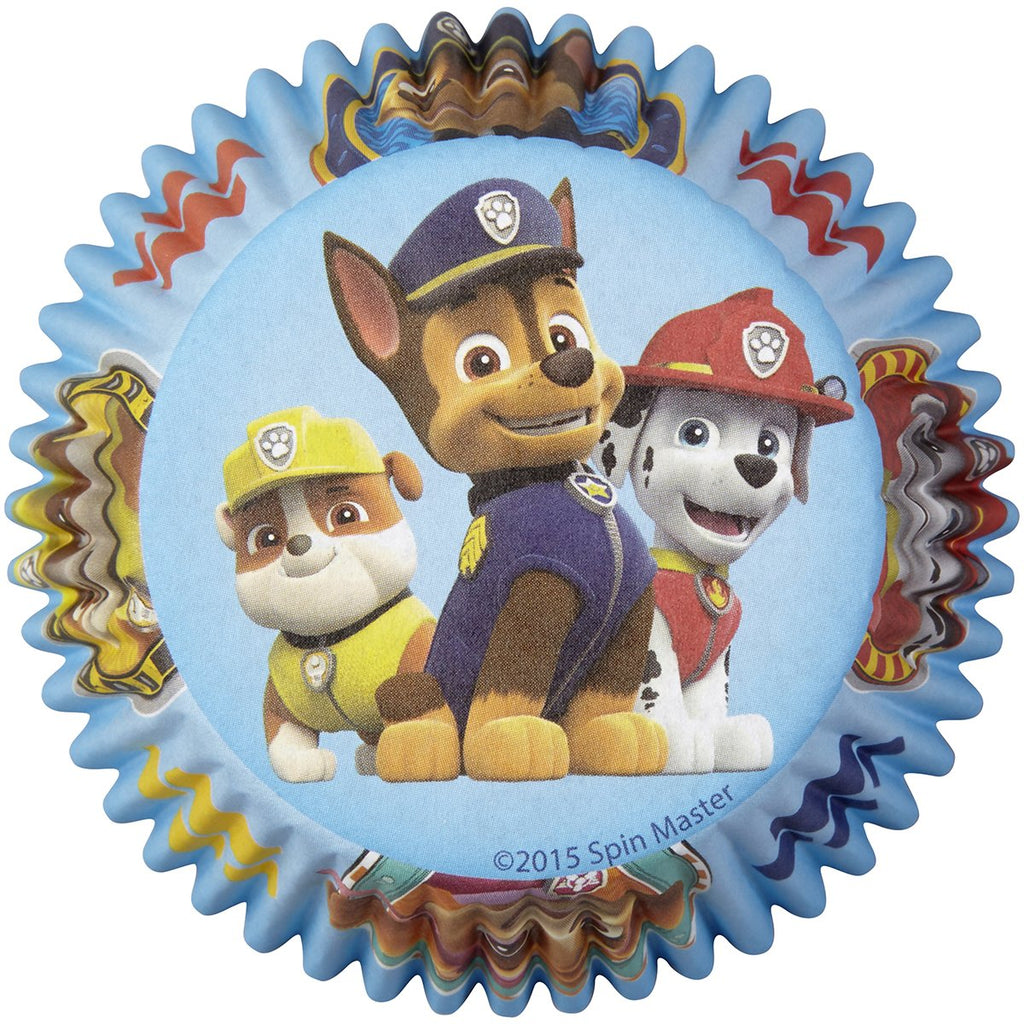 Paw Patrol Baking Cups - Disposable Cupcake Liners - Pack of 50