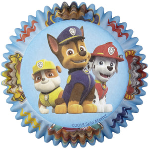 Paw Patrol Baking Cups - Disposable Cupcake Liners - Pack of 50