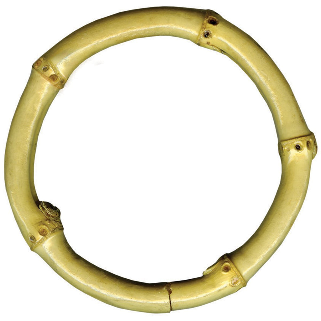 Pepperell BR8CM Small Natural Bamboo Ring, 3"