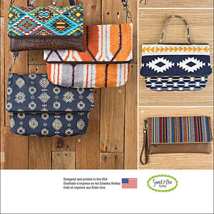 Simplicity Patterns Clutch, Wristlet and Purse in Two Sizes Size: Os (One Size), 8028