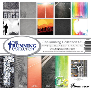 Reminisce TRUC-200 Running Collection Kit, 12" by 12", Multicolor