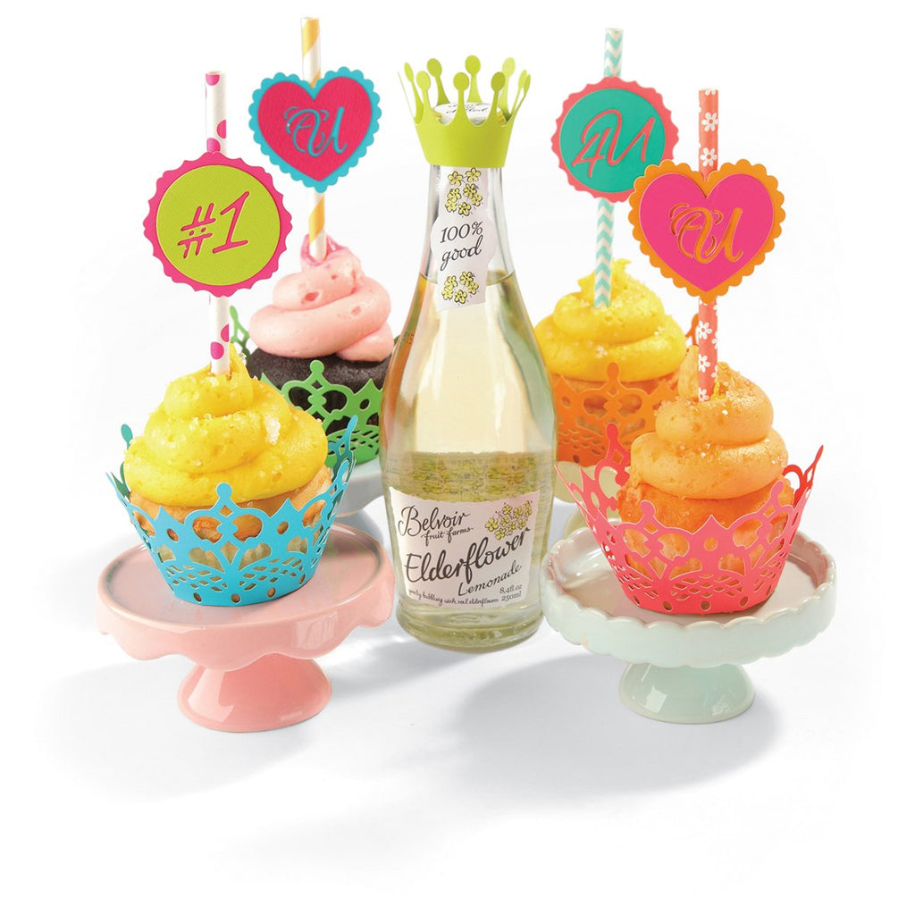 Sizzix 660893 Cupcake Wrappers Thinlits Die Set by Where Women Cook (7/Pack)
