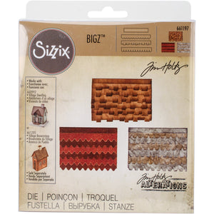 Sizzix 661197 Bigz Die, Village Rooftops by Tim Holtz