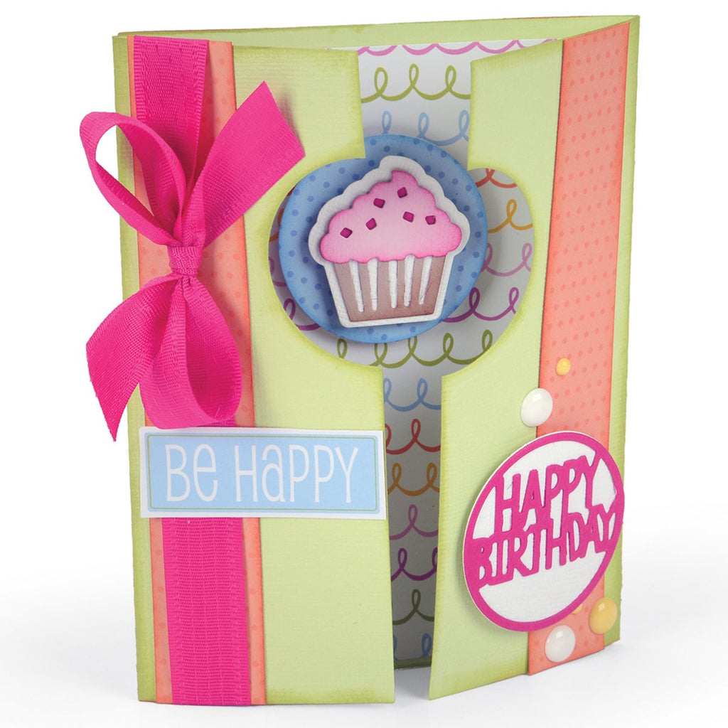 Sizzix 661120 Framelits Half A2 by Stephanie Barnard Card Die Set (17 Pack)