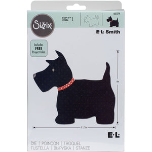 Sizzix Bigz Dies Fabi Edition Scottie Dog By E.L. Smith