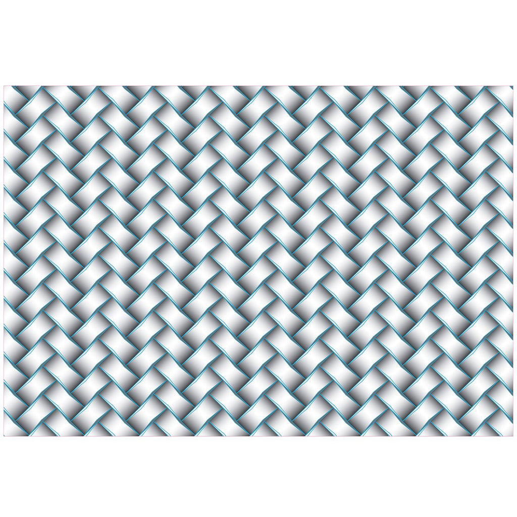 Sizzix 661261 3-D Textured Impressions Embossing Folder, Woven by Lynda Kanase