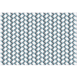 Sizzix 661261 3-D Textured Impressions Embossing Folder, Woven by Lynda Kanase