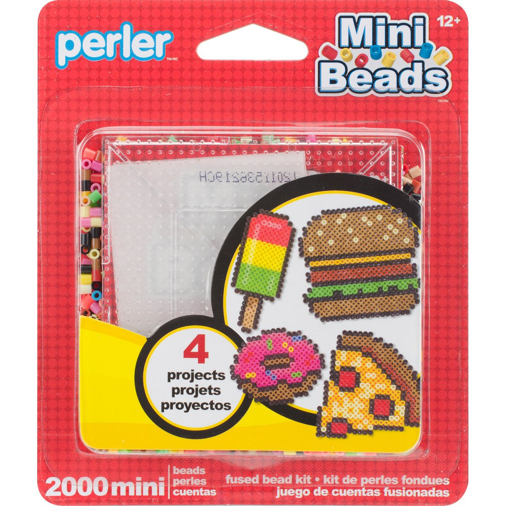 Perler Beads 80-53009 Mini Beads Food Activity Kit