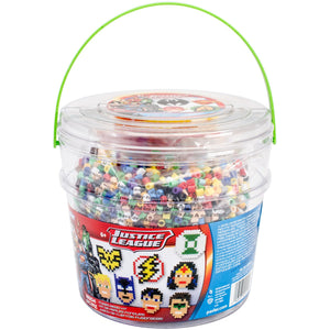Perler 80-42929 Justice League Fused Bead Bucket Kit, Multicolor