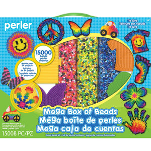 Perler Beads 80-54180 Tie Dye Mega Activity Kit