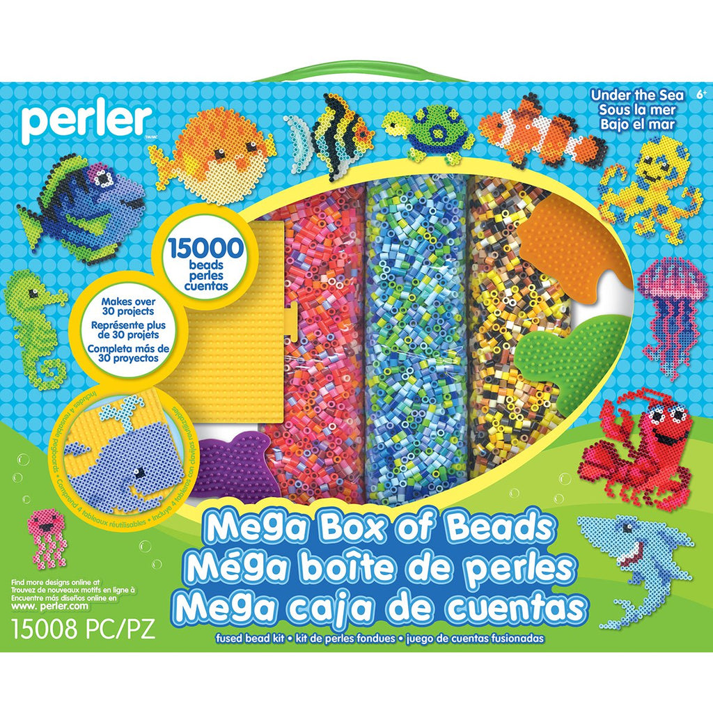 Perler Beads 80-54179 Under The Sea Mega Activity Kit