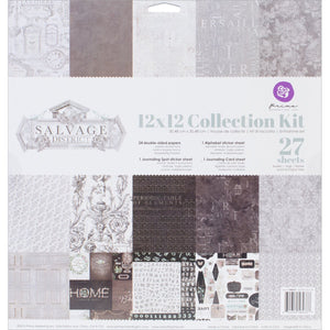 Prima Marketing Collection Kit 12x12-Salvage District