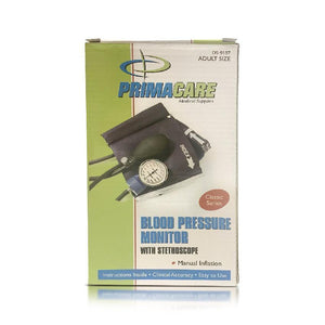 PrimaCare aneroid sphygmomanometer blood pressure cuff, Adult Size # DS 9197 - 1 ea.
