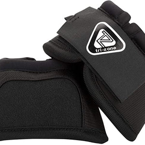 equilibrium Tri-Zone Over Reach Boots Black