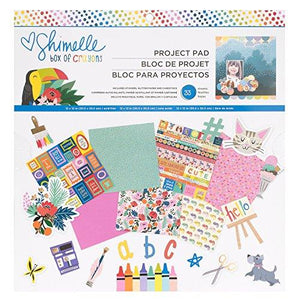 Shimelle 346607 Project Pad Paper, Multicolor