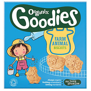 Organix Goodies From 12 Months Organic Animal Biscuits, 100g