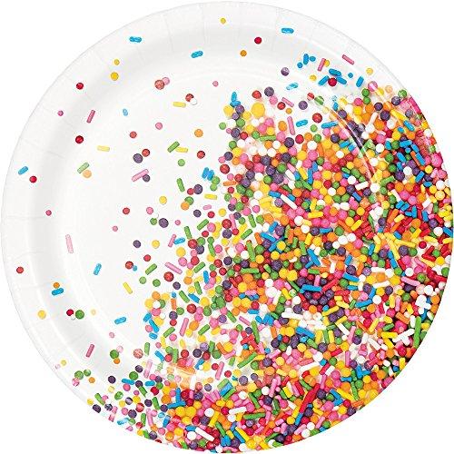 Sprinkles Plate (L) 8ct [Contains 7 Manufacturer Retail Unit(s) Per Amazon Combined Package Sales Unit] - SKU# 324662