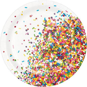 Sprinkles Plate (L) 8ct [Contains 7 Manufacturer Retail Unit(s) Per Amazon Combined Package Sales Unit] - SKU# 324662