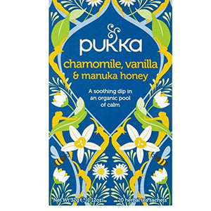 Pukka Herbs Chamomile, Vanilla & Manuka 20bag X 5 (Pack of 5)