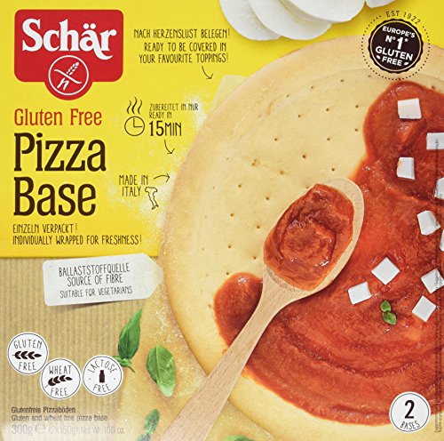 Schar Gluten Free Pizza Bases 300 g (Pack of 2)