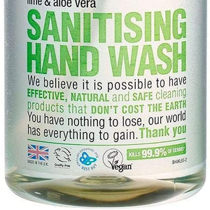 Bio-D Anti Bacterial Hand Wash Lime & Aloe Vera x 2 (Pack of 2)