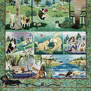 Outset Media Dog Park Jigsaw Puzzle (500 Piece), 24 x 18"